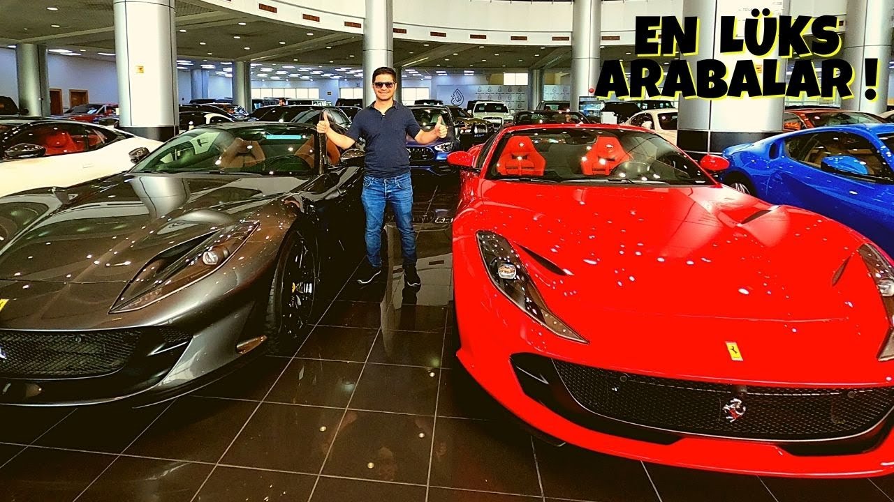 DUBAİ'DEKİ ULTRA LÜKS ARABA GALERİSİ : FERRARI , PORSCHE , LAMBO VE DAHASI !