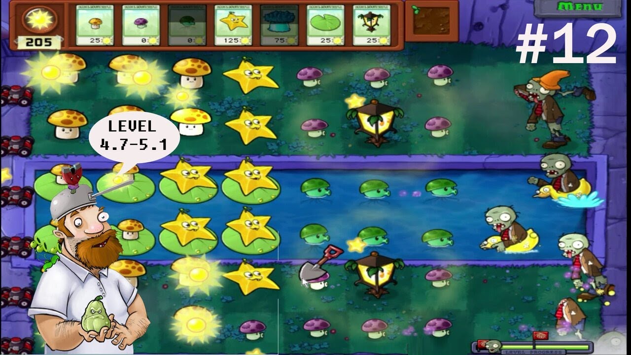 Plants vs Zombies | LEVEL 4.7-5.1
