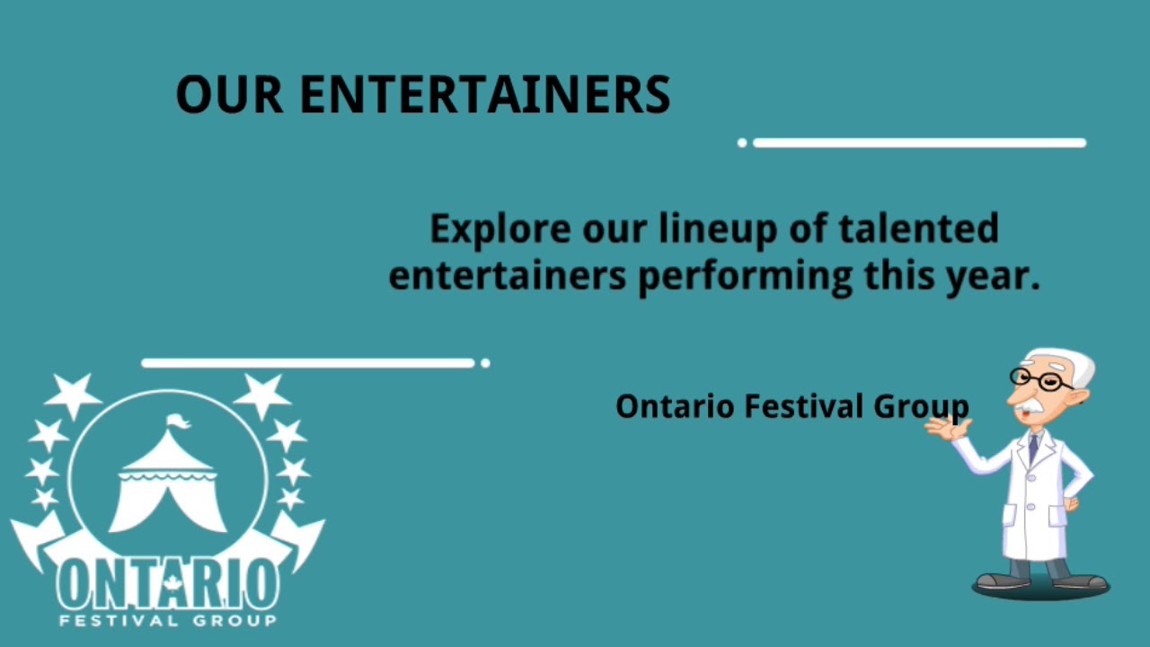 Events Production House Ontario