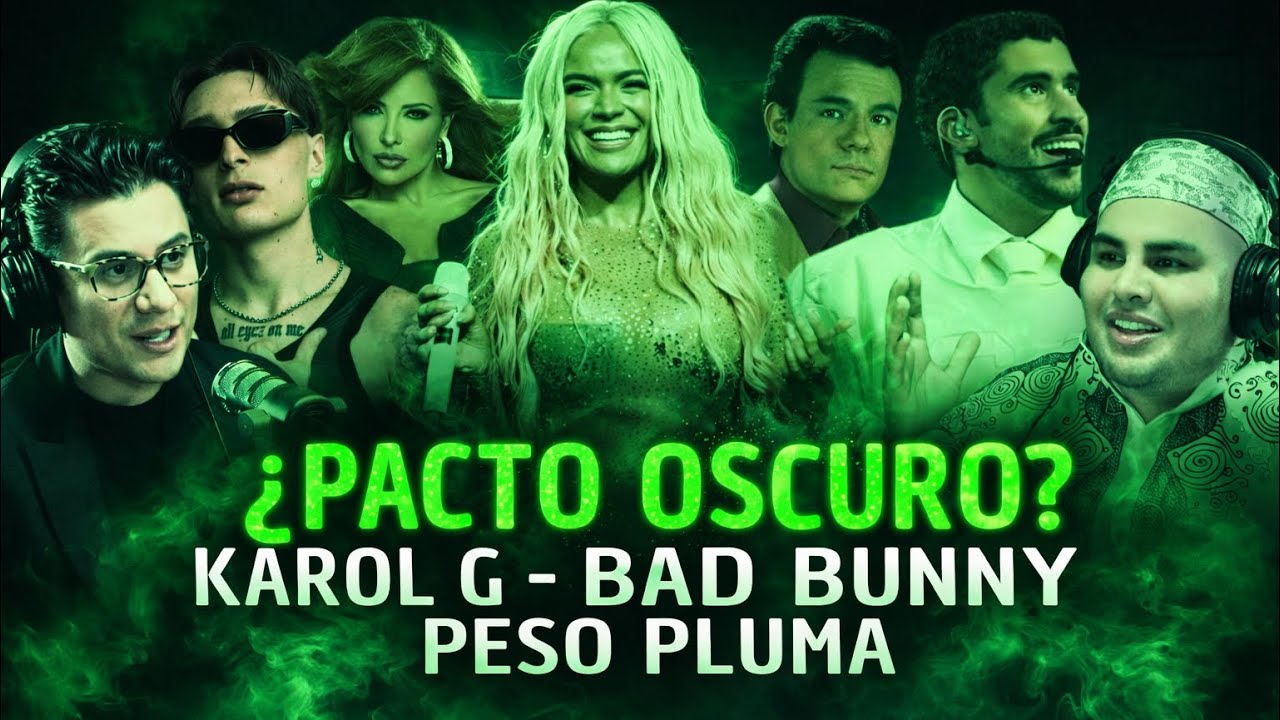 ¿PACTO O TALENTO? El Oscuro Secreto Detrás de Karol G, Peso Pluma y Bad Bunny