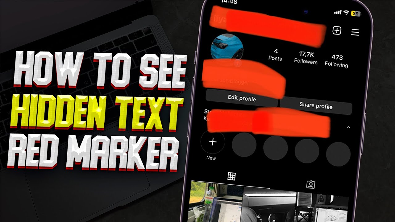 How to See Hidden Text with Red Marker in Photo | Top iPhone Features