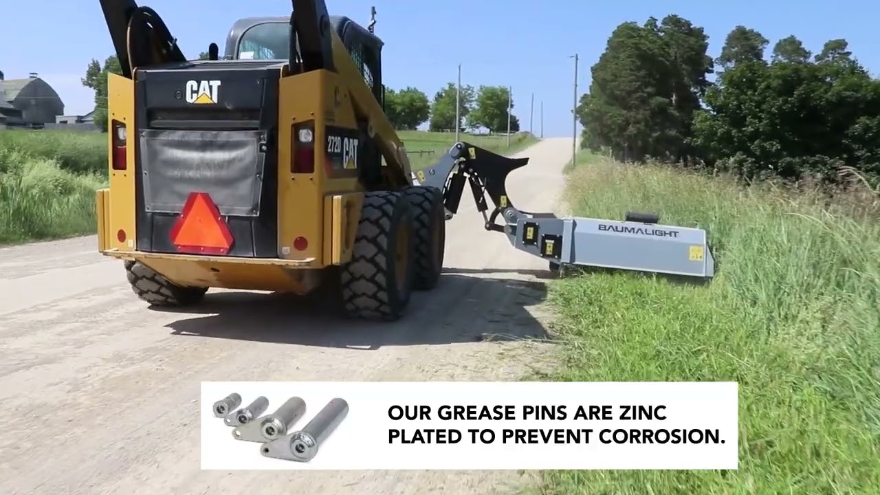 Boom Mower For Skidsteer