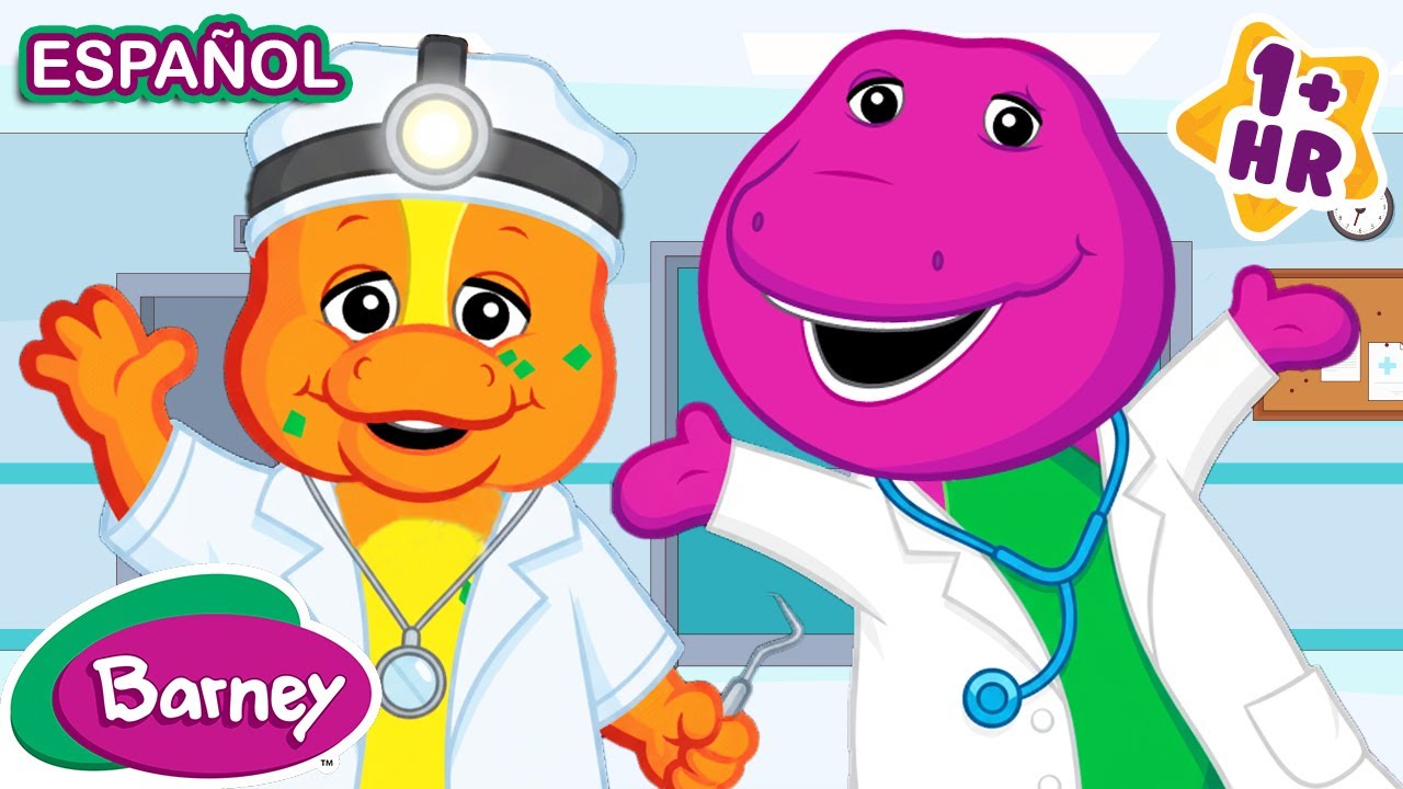 ¡Los doctores y dentistas superhéroes! | Ayudantes de la Comunidad | Barney en Español