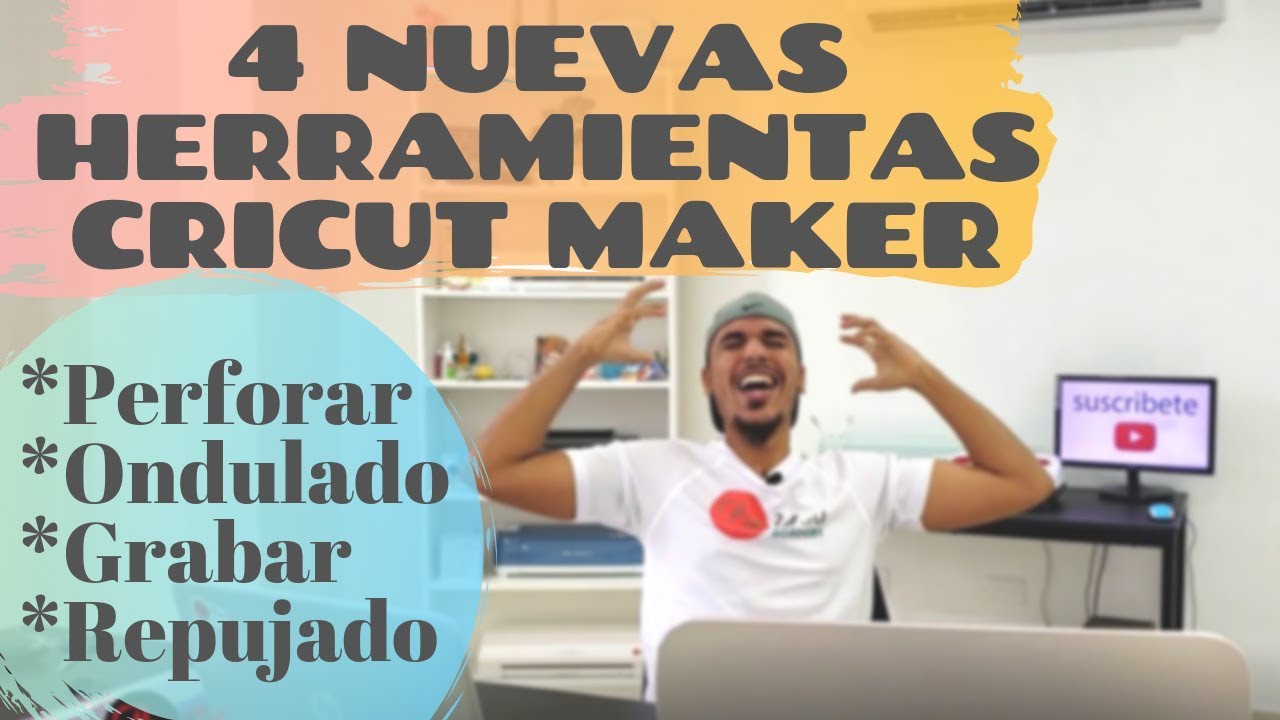 Te explico Las 4 NUEVAS herramientas de CRICUT MAKER + TIPS | grabado, repujado, ondulado, perforado