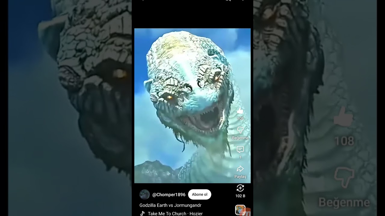 Godzilla earth vs jörmungandr