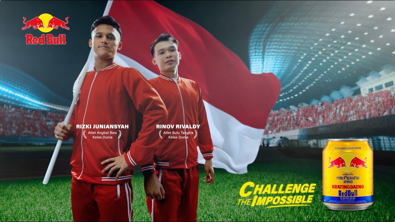 Support Indonesian Athletes at The World's Stage! Red Bull #ChallengeTheImpossible