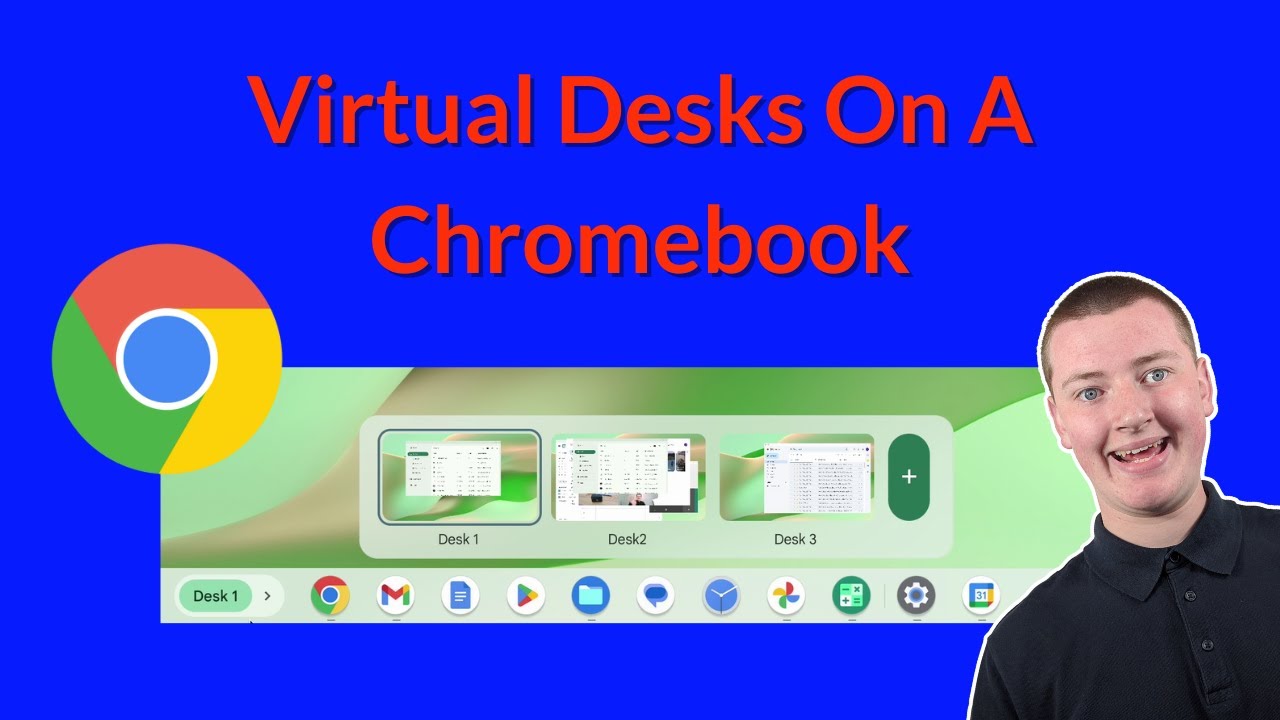 Как использовать виртуальные столы на Chromebook