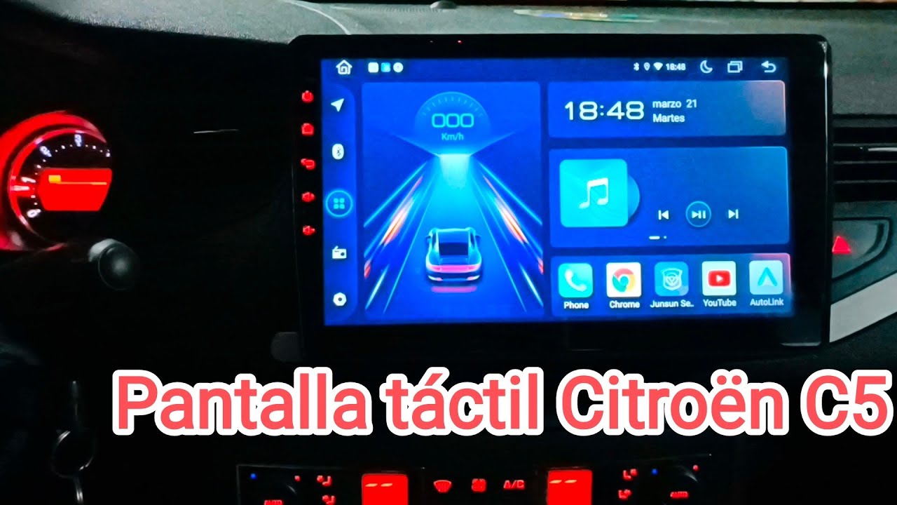 Instalamos pantalla táctil Android en un Citroën C5 
