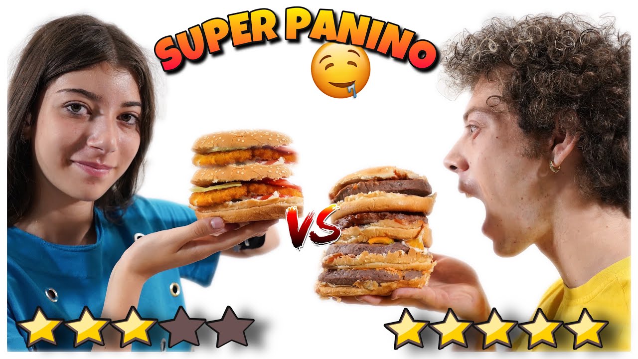 CHI CUCINA IL PANINO PIÙ BUONO VINCE!!🍔|Ep.1 *food challenge*