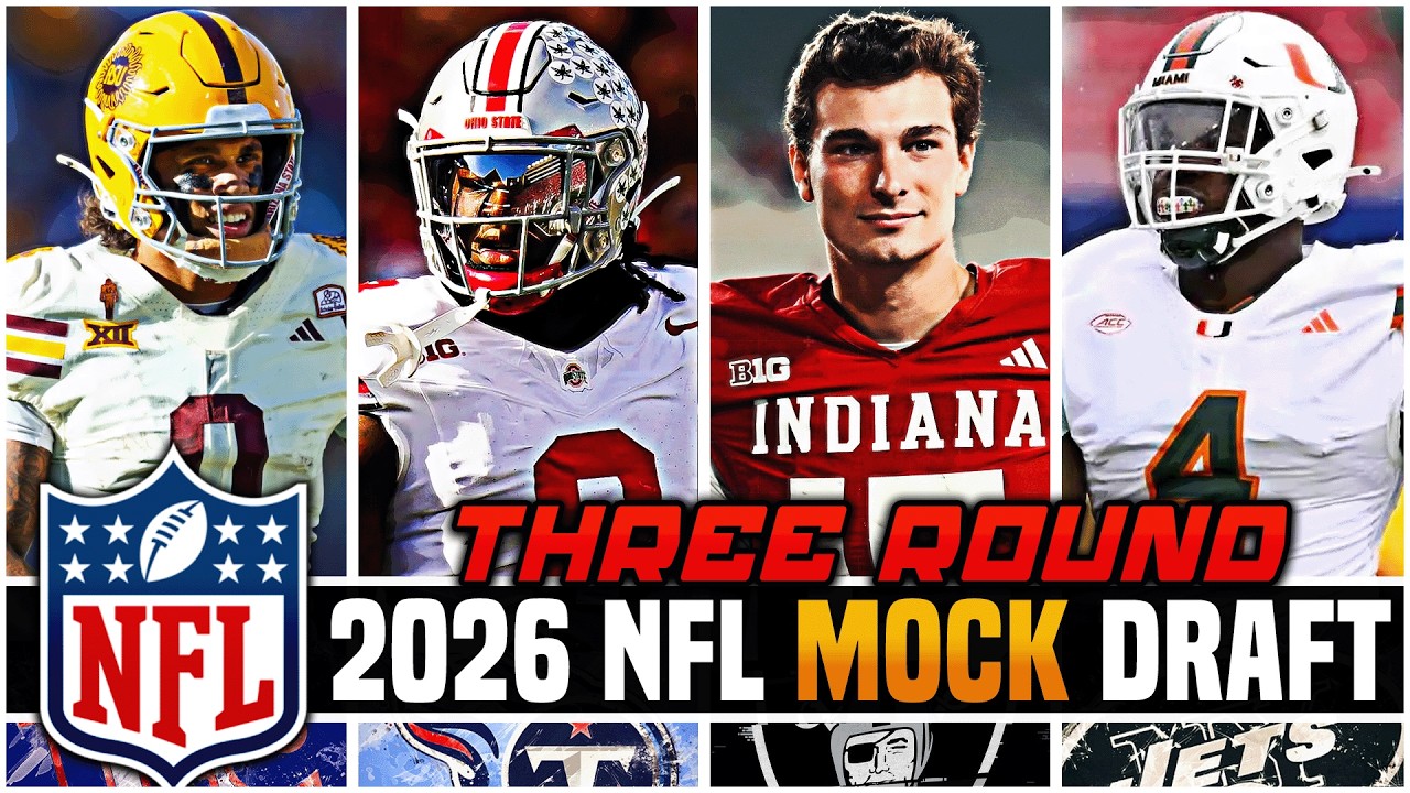 EPIC Three Round 2026 NFL Mock Draft