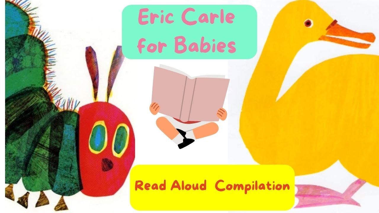 Eric Carle Read Aloud for Babies: Colorful Shapes, Animals, and Fun!
