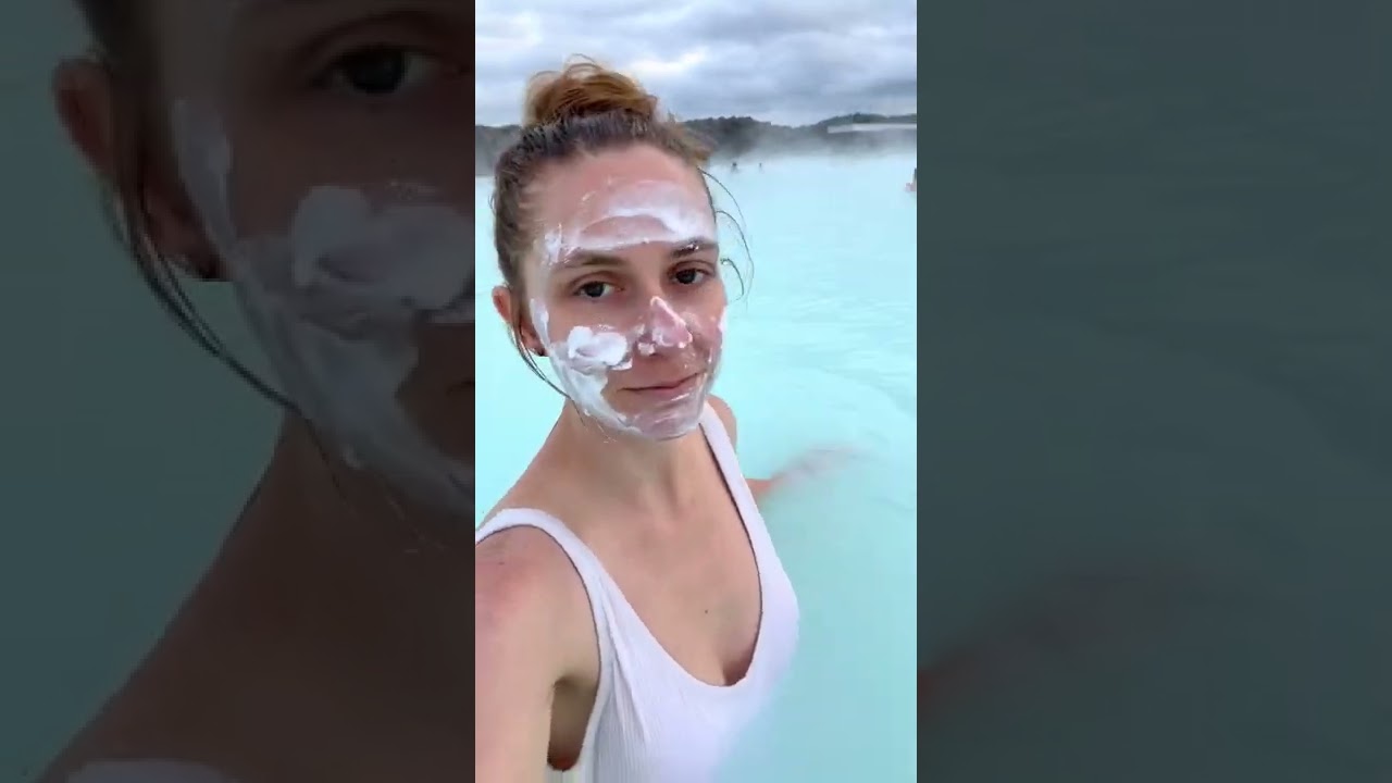 Is the Blue Lagoon WORTH IT in Iceland?? Pros and cons!! #shorts