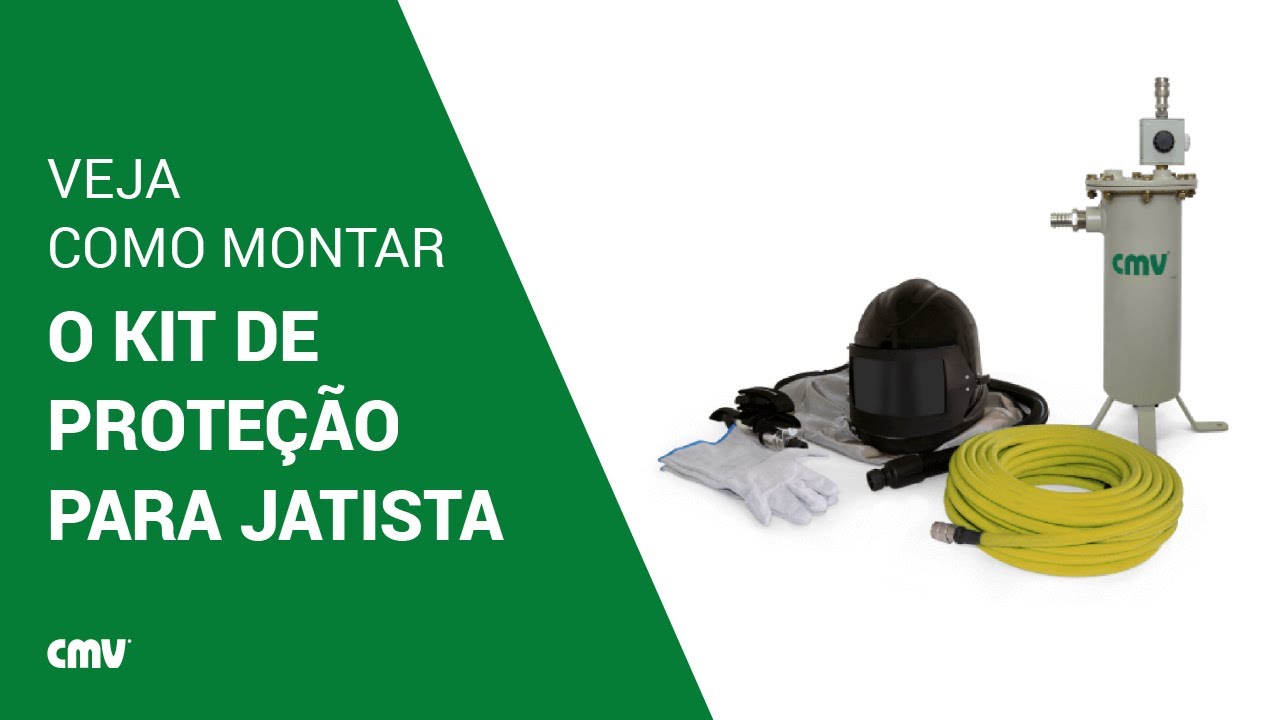 Como montar o kit de proteção para jatista | cmv.com.br