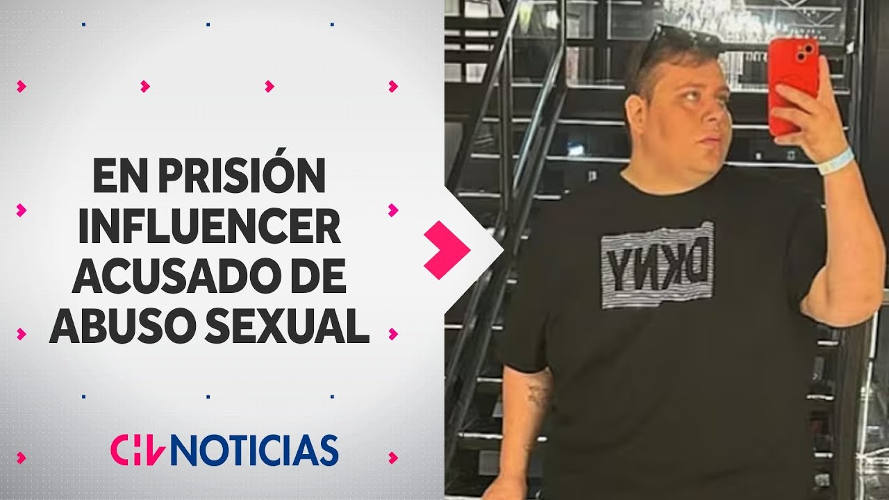 Prisi&oacute;n preventiva para influencer Jorge Matter por explotaci&oacute;n sexual infantil y otros delitos
