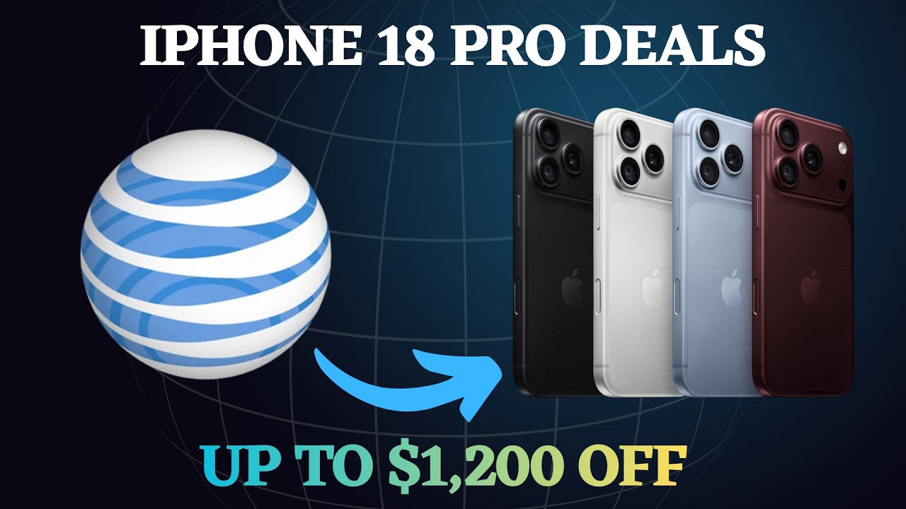 Выгодные предложения на iPhone 18 Pro от AT&T: лучшие акции и трейд-ин