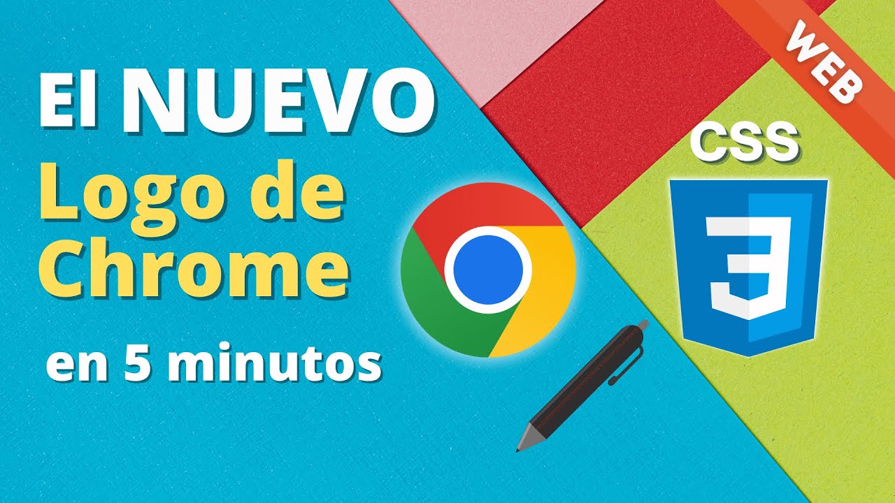 Como dibujar el NUEVO logo de Chrome con CSS en 5 minutos
