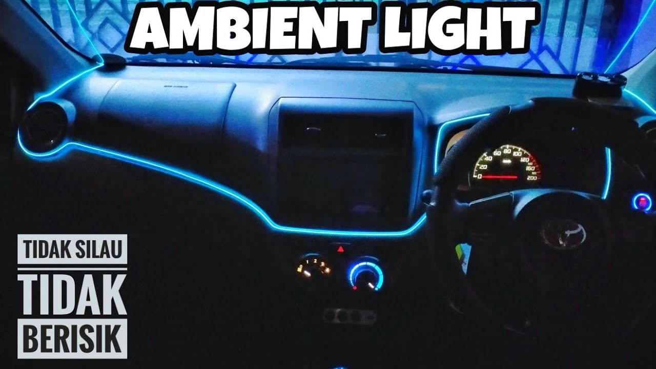 Auto Mewah !! Pasang lampu interior Ambient Light