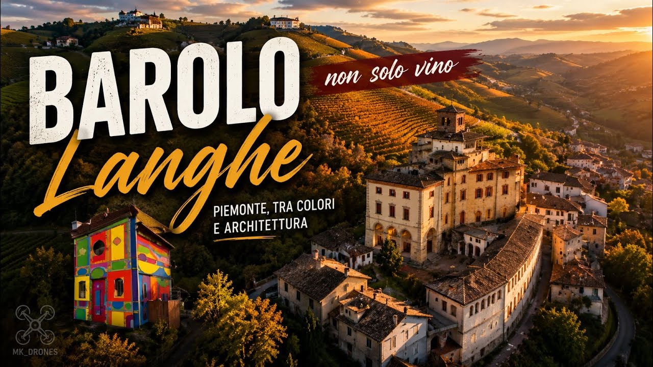 BAROLO LANGHE PIEMONTE, TRA COLORI E ARCHITETTURA!! | #barolo #langhe #piemonte