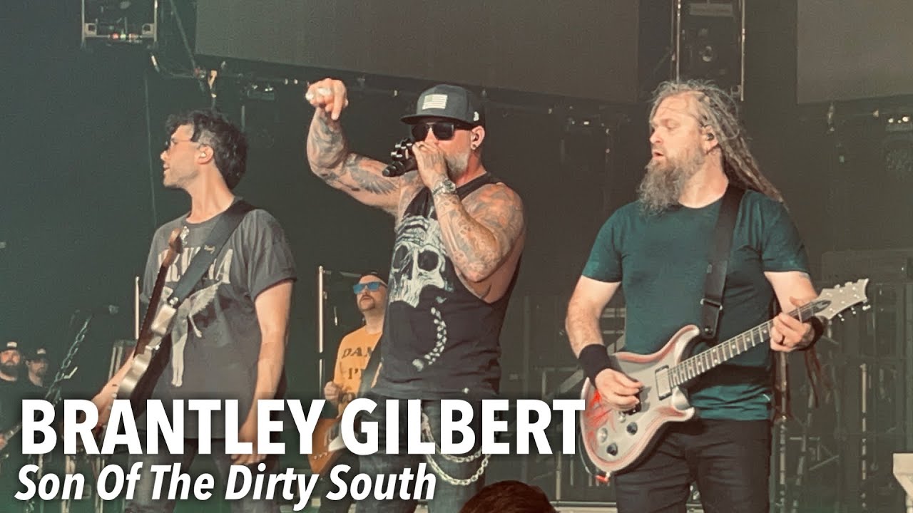 BRANTLEY GILBERT - Son Of The Dirty South - Live @ CWMP - The Woodlands,TX 7/23/23 4K HDR