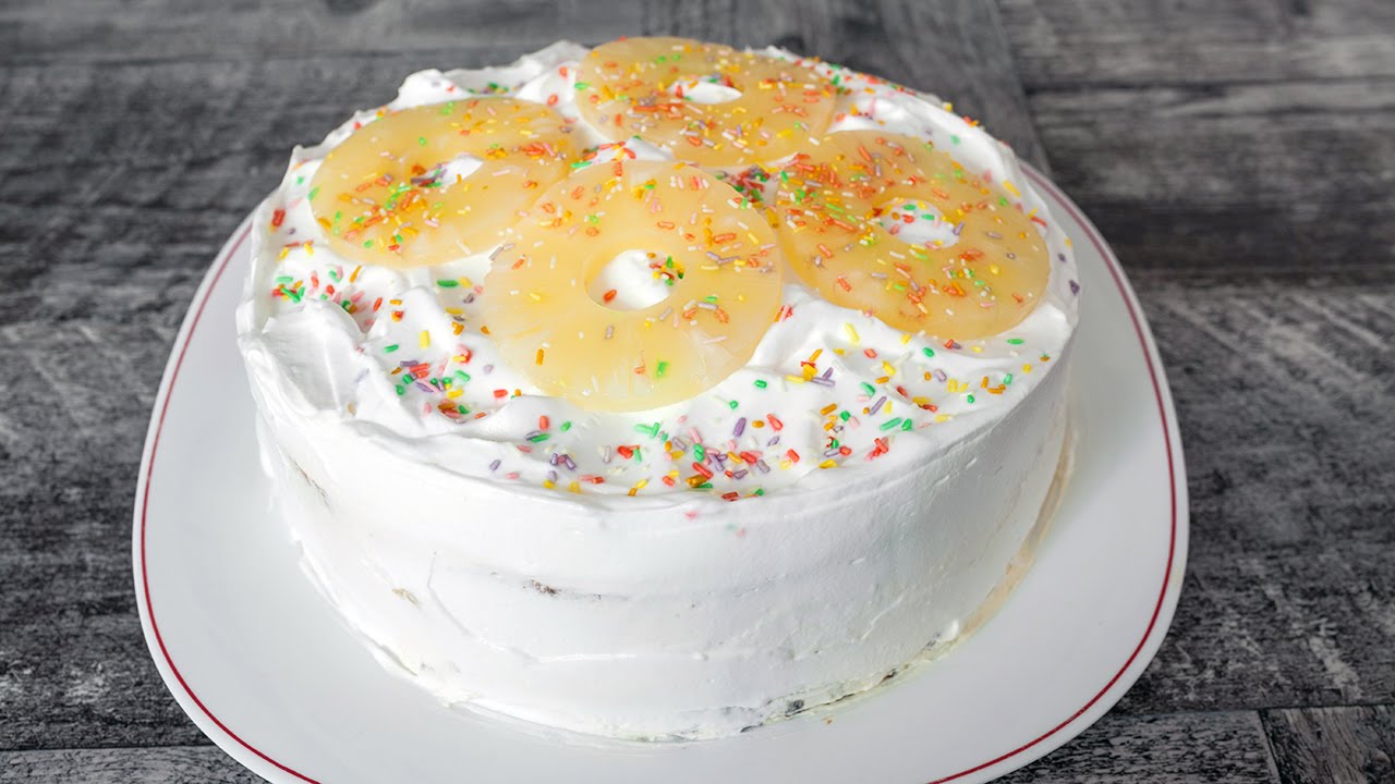 Torta od ananasa - Pineapple cake - Bebina kuhinja - Domaći video recept