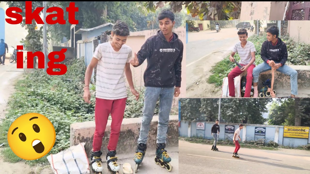 Aaj Ham logon Ne skating chalai 😲##post #vlog #youtuber 