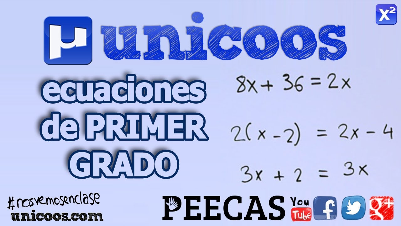 Ecuaciones de primer grado 01 SECUNDARIA (1&ordm;ESO) matematicas