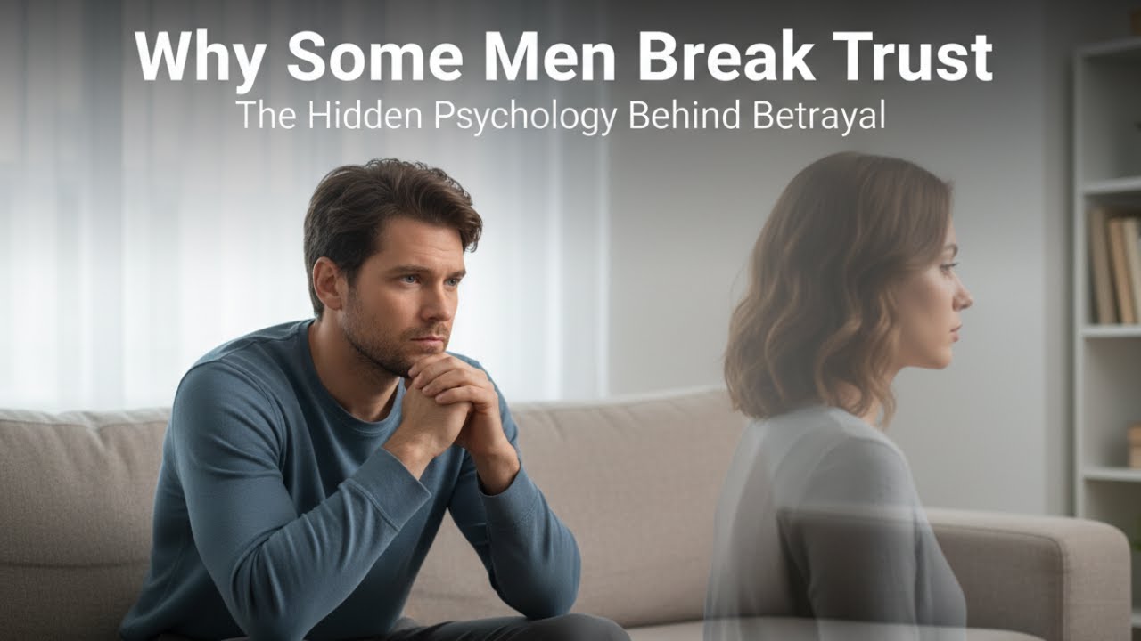 The Real Psychology Behind Why Some Men Break Trust | Emotional & Behavioral Insights