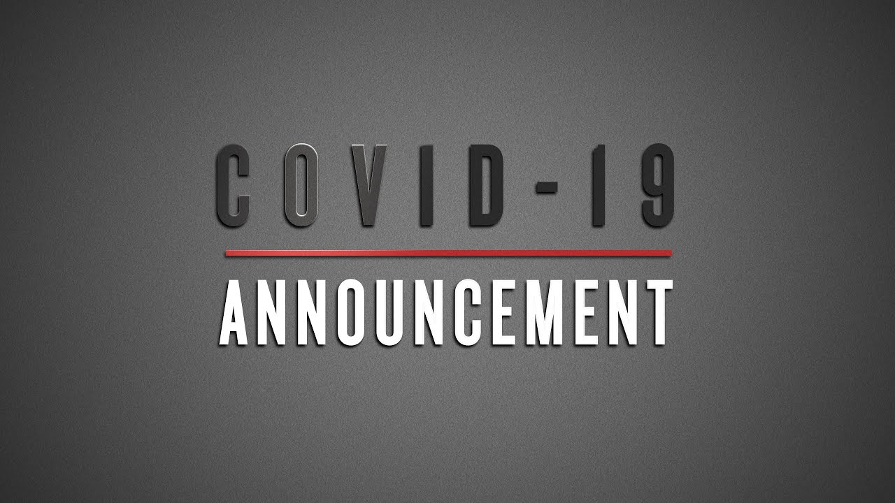SBG COVID-19 Announcement