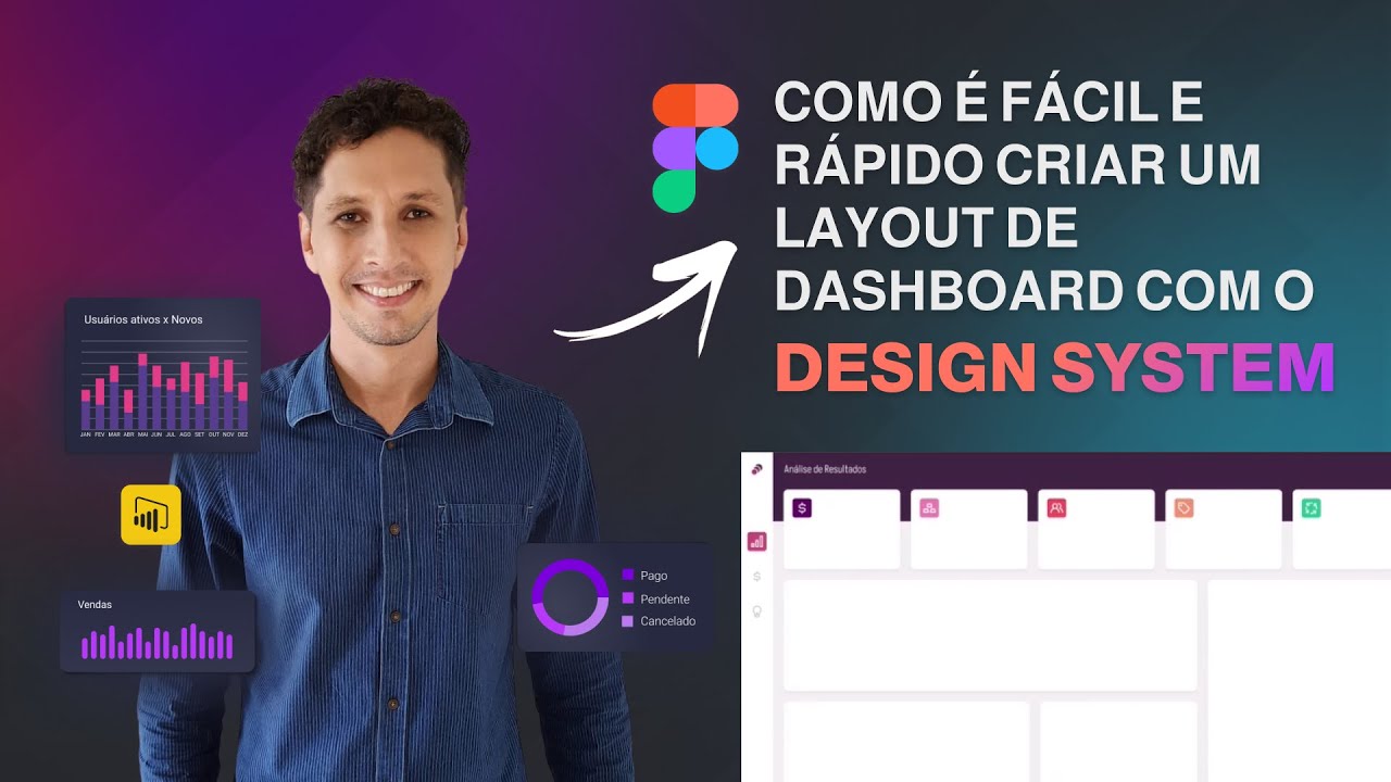 COMO &Eacute; F&Aacute;CIL E R&Aacute;PIDO CRIAR UM LAYOUT DE DASHBOARD COM O DESIGN SYSTEM