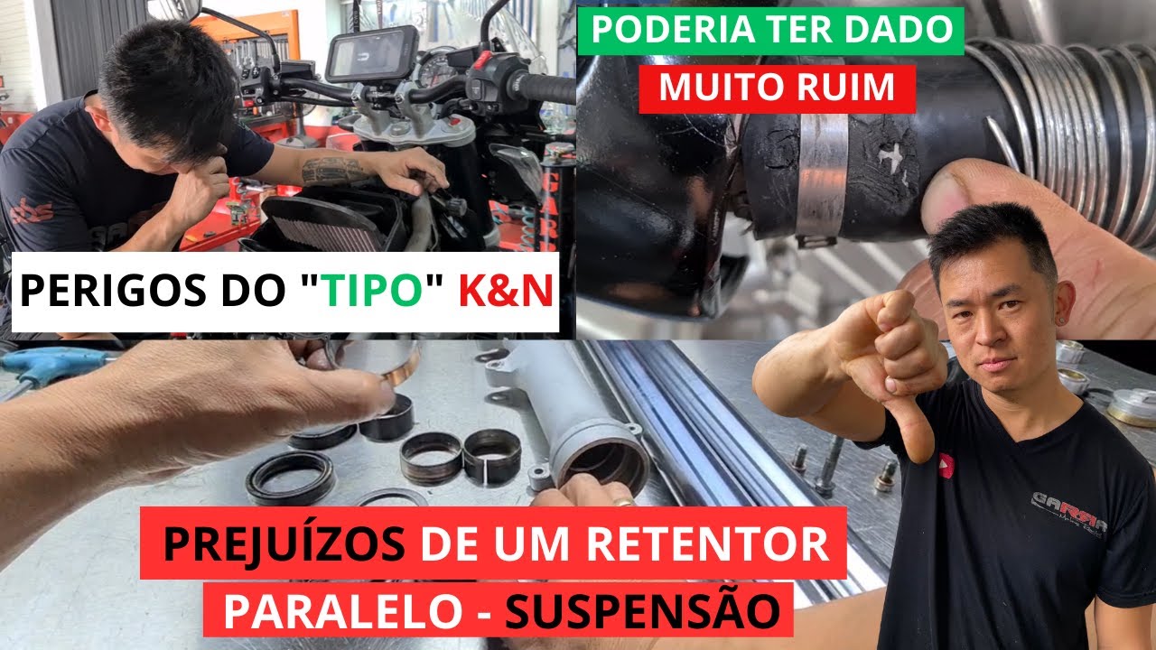 PERIGOS DO FILTRO DE AR 