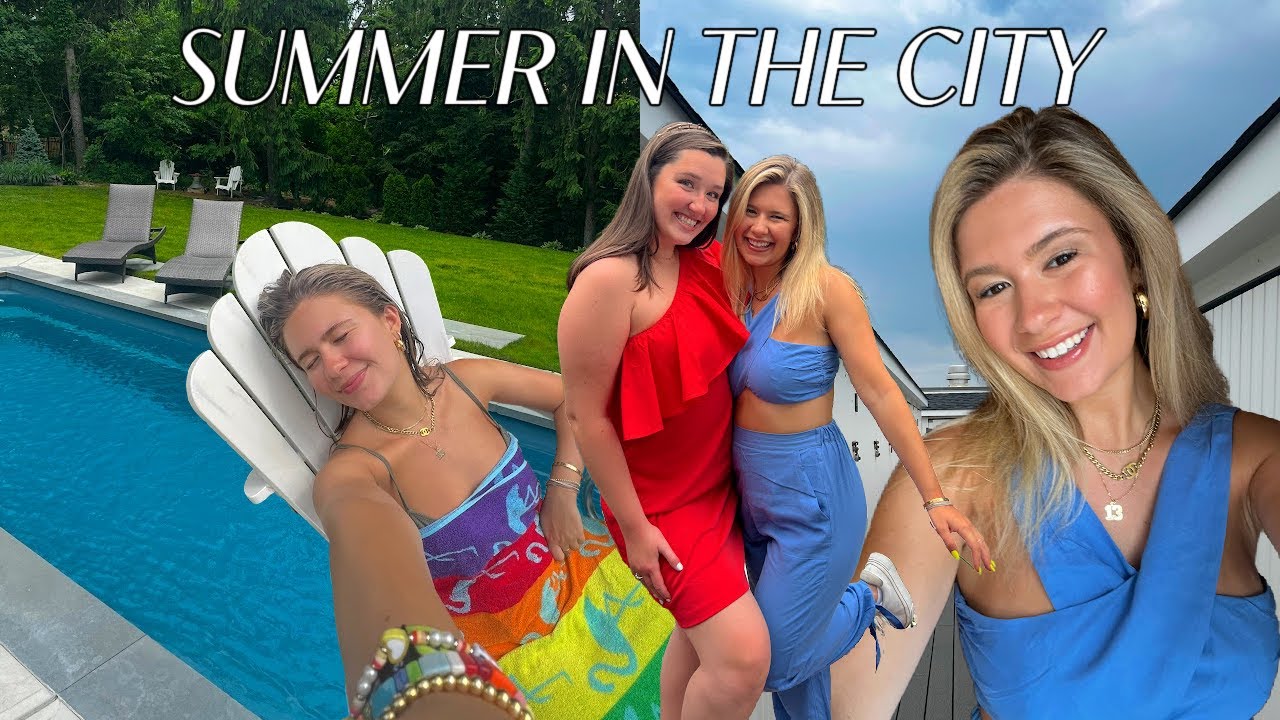 SUMMER IN THE CITY DAY 4: let's go to the jersey shore!!! + summer night out makeup routine
