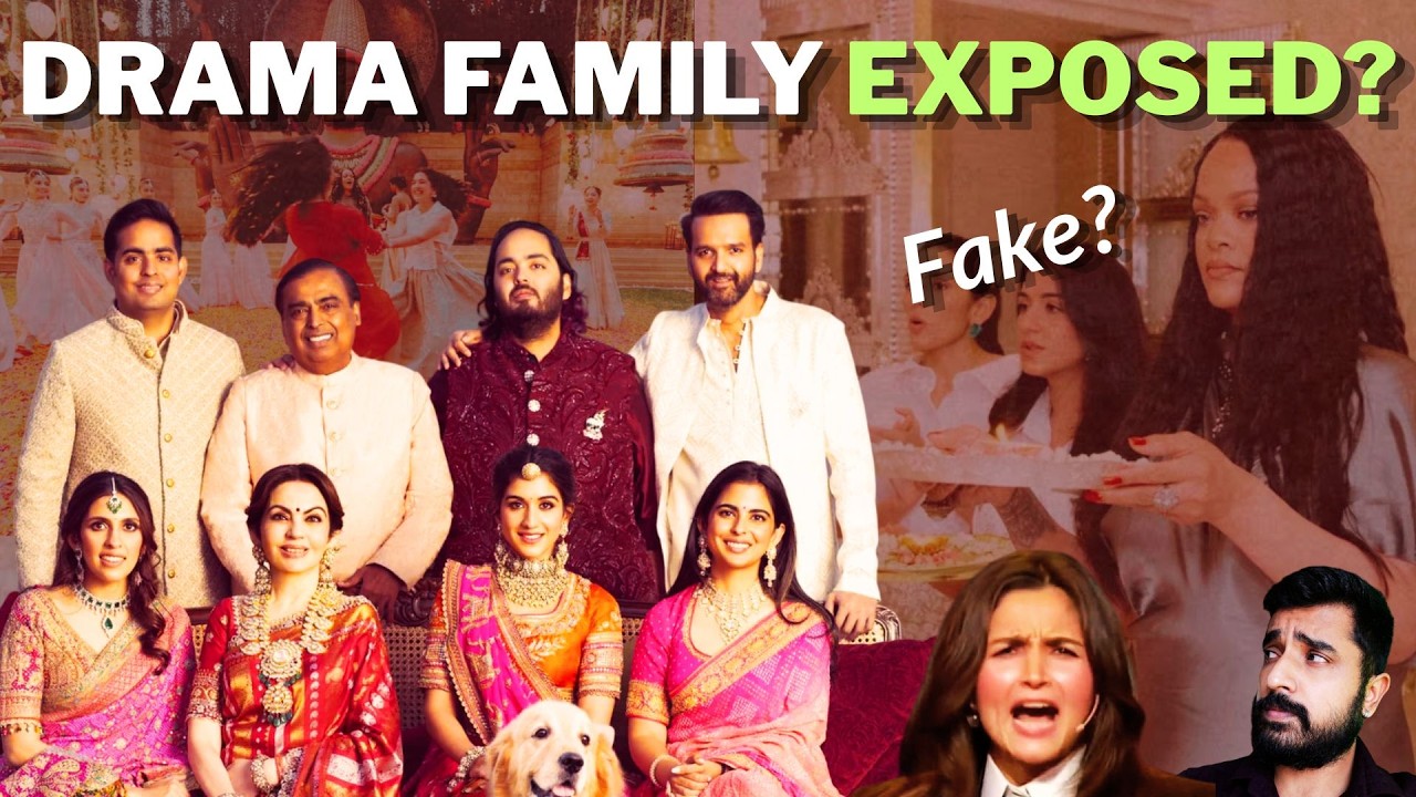 AMBANIS & Their Toxic Drama | Is Everything Just For PUBLICITY? | Cringe Celebs Worshipping Them