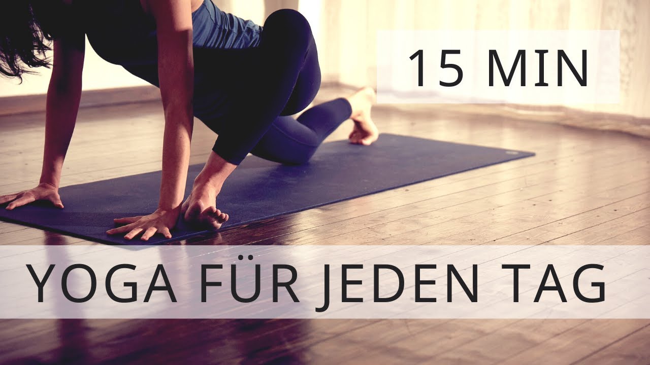 15 min Yoga für jeden Tag | Yoga für Beginner | Level 1 | mit Veronika Freitag