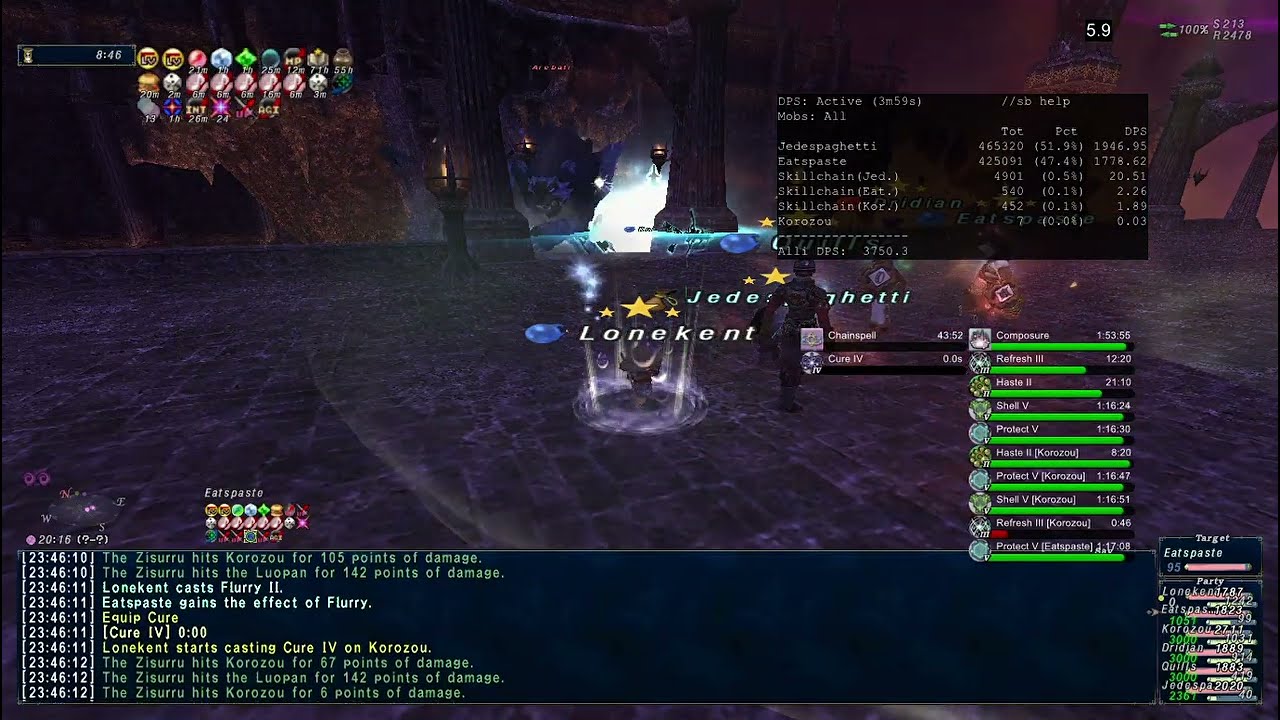 FFXI Odyssey Gaol A3 Arebati V20