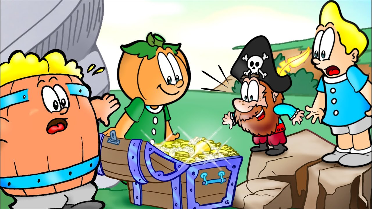 O Tesouro do Pirata - Barril, Rafa e Cabeção Piratas