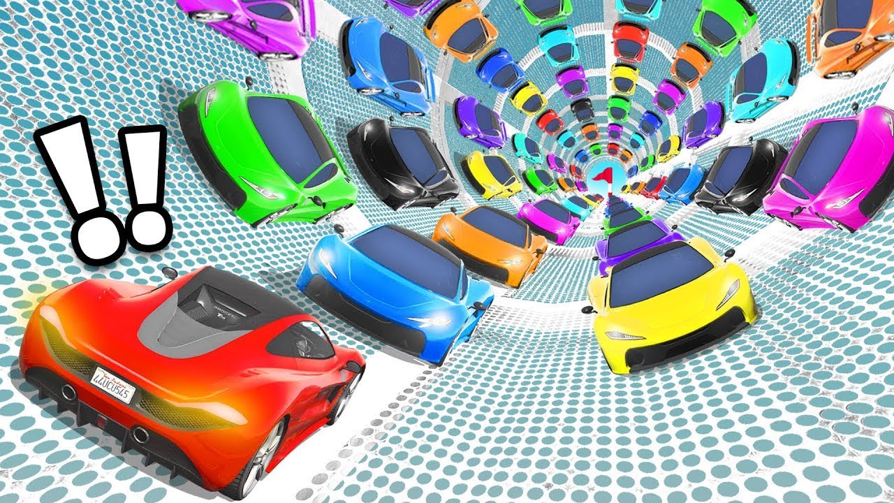 Car Parkour Race with Casetoo! Only 100% Pro Players Can Finish This GTA 5 Race!