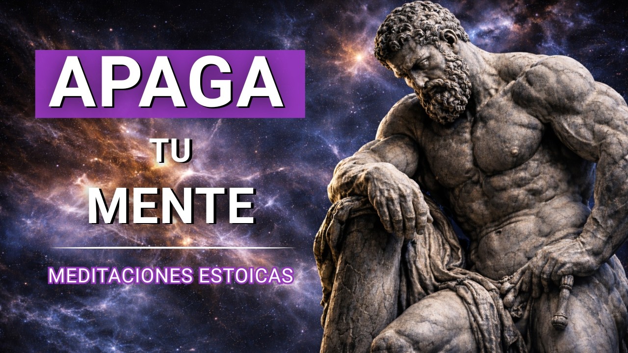 APAGA TU MENTE 🌙 1 HORA de Meditaciones Estoicas para DORMIR | Marco Aurelio Audiolibro Nocturno