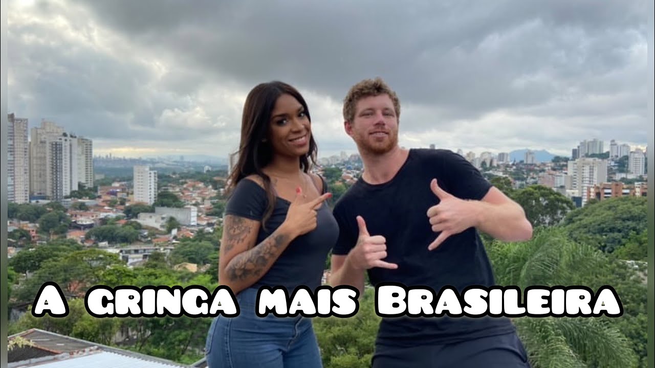 CONHECI UMA GRINGA mais BRASILEIRO que eu (Kim Sola)