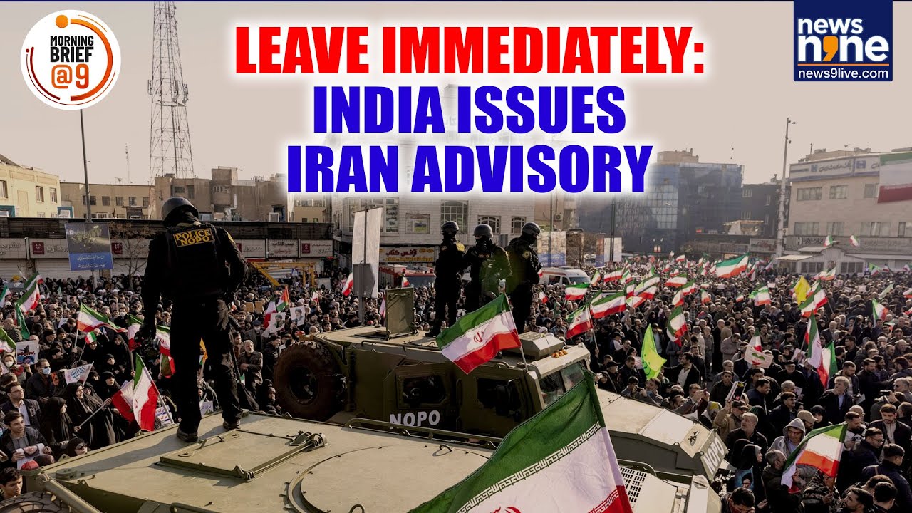 Indians Asked to Leave Iran Urgently | Iran Shuts Airspace | Trump on Protest Killings | News9