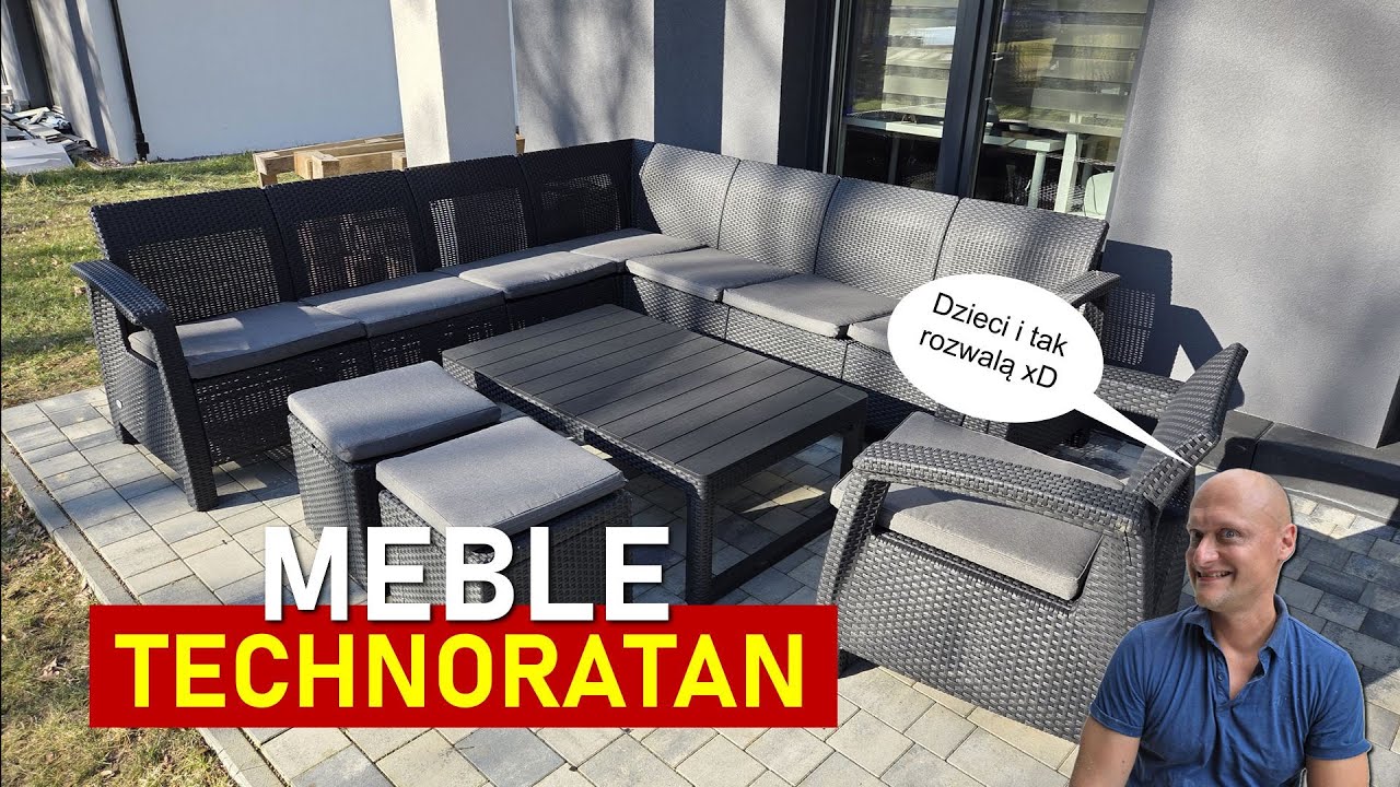 Meble ogrodowe z Technoratanu - zobaczy co to warte