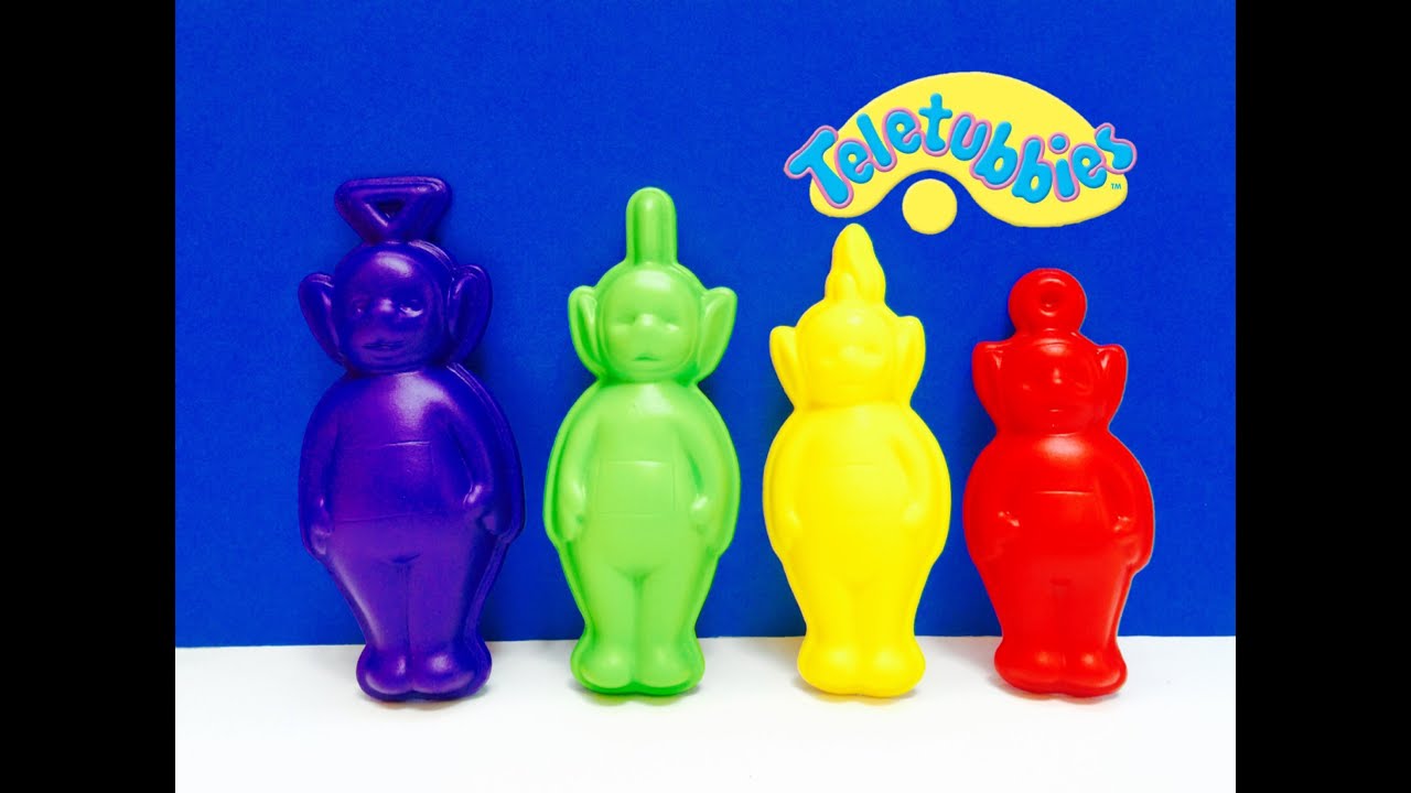 TELETUBBIES Rainbow Toy Play-Doh Molds!