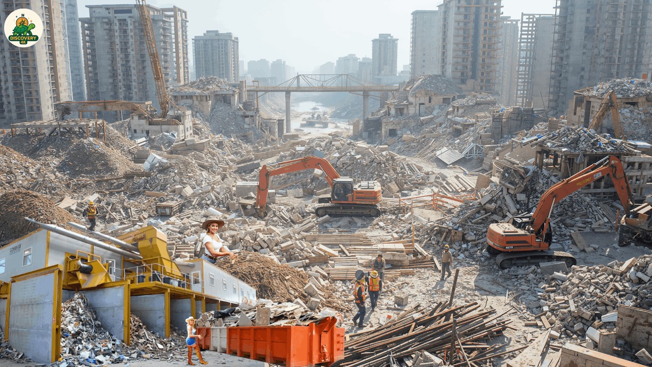 Как они перерабатывают строительные отходы и создают новые города &mdash; результаты вас поразят.