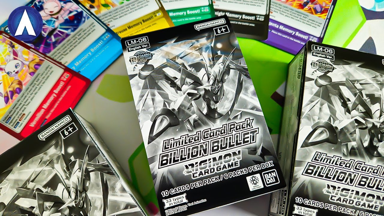 MUST HAVE CARDS!!! Limited Card Pack Billion Bullet LM06 Opening & Unboxing | Digimon Card Game TCG