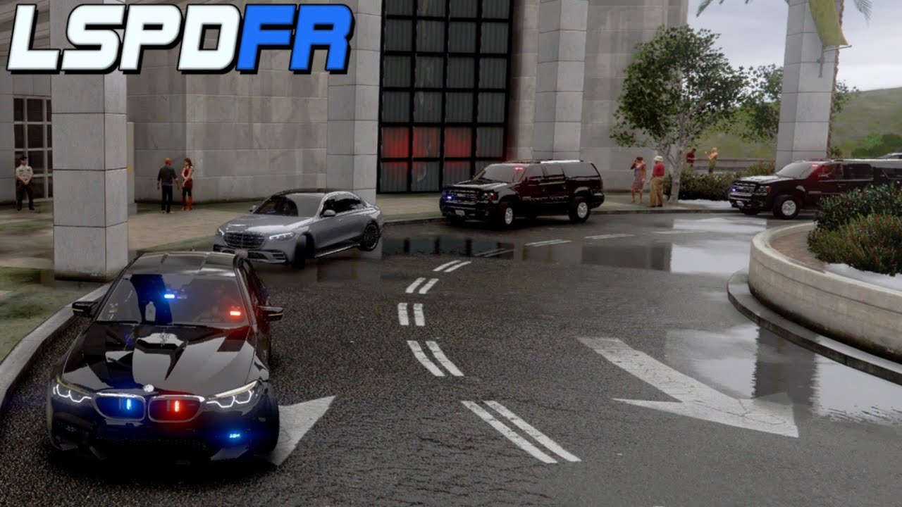 [NO COMMENTARY] BILLIONAIRE MOTORCADE GOT SHOT!! LSPD | LSPDFR