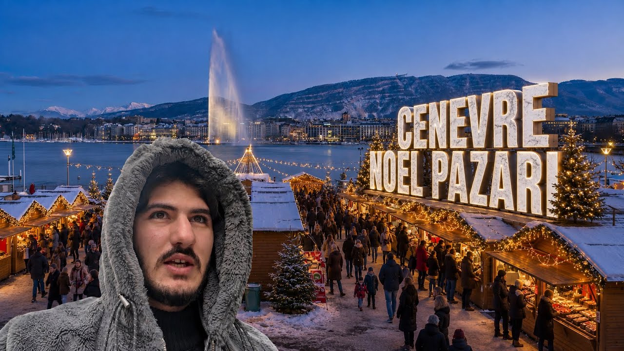 Zenginlerin Ülkesi İSVİÇRE ! - Cenevre Noel Pazarı