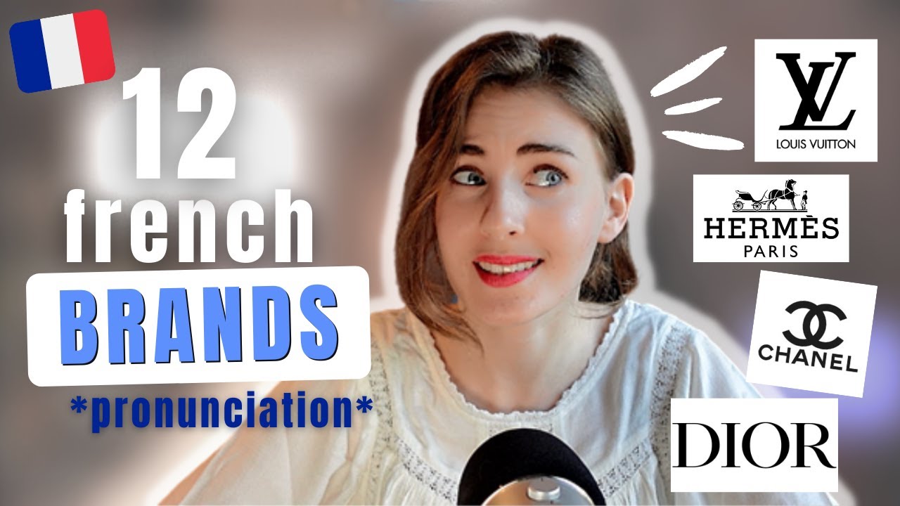 How to Pronounce French Brands? French Pronunciation Lesson  w/ a French Native Speaker