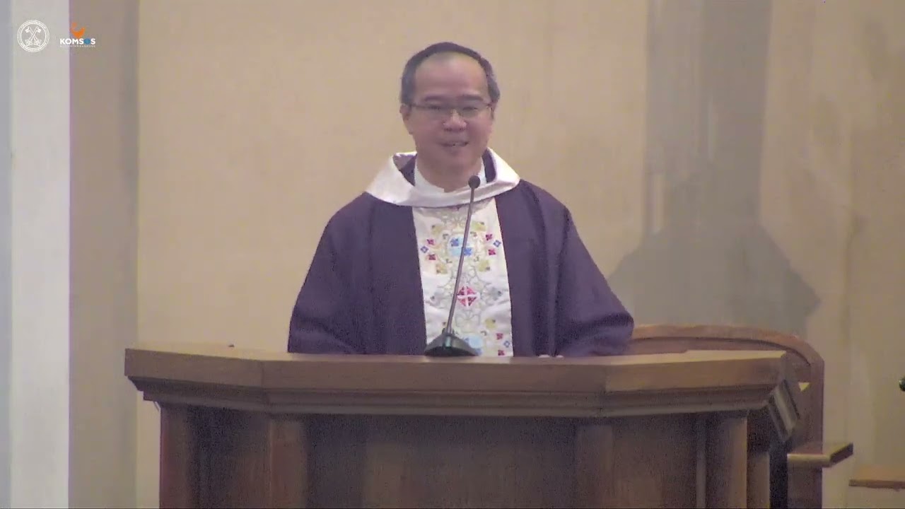 Homili R.P. Basilius Hendra Kimawan, OSC - Minggu Prapaskah I 22 Februari 2026