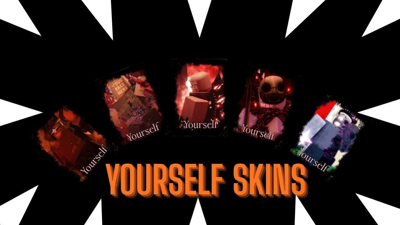 Destroying Pro Servers with YOURSELF SKINS🔥