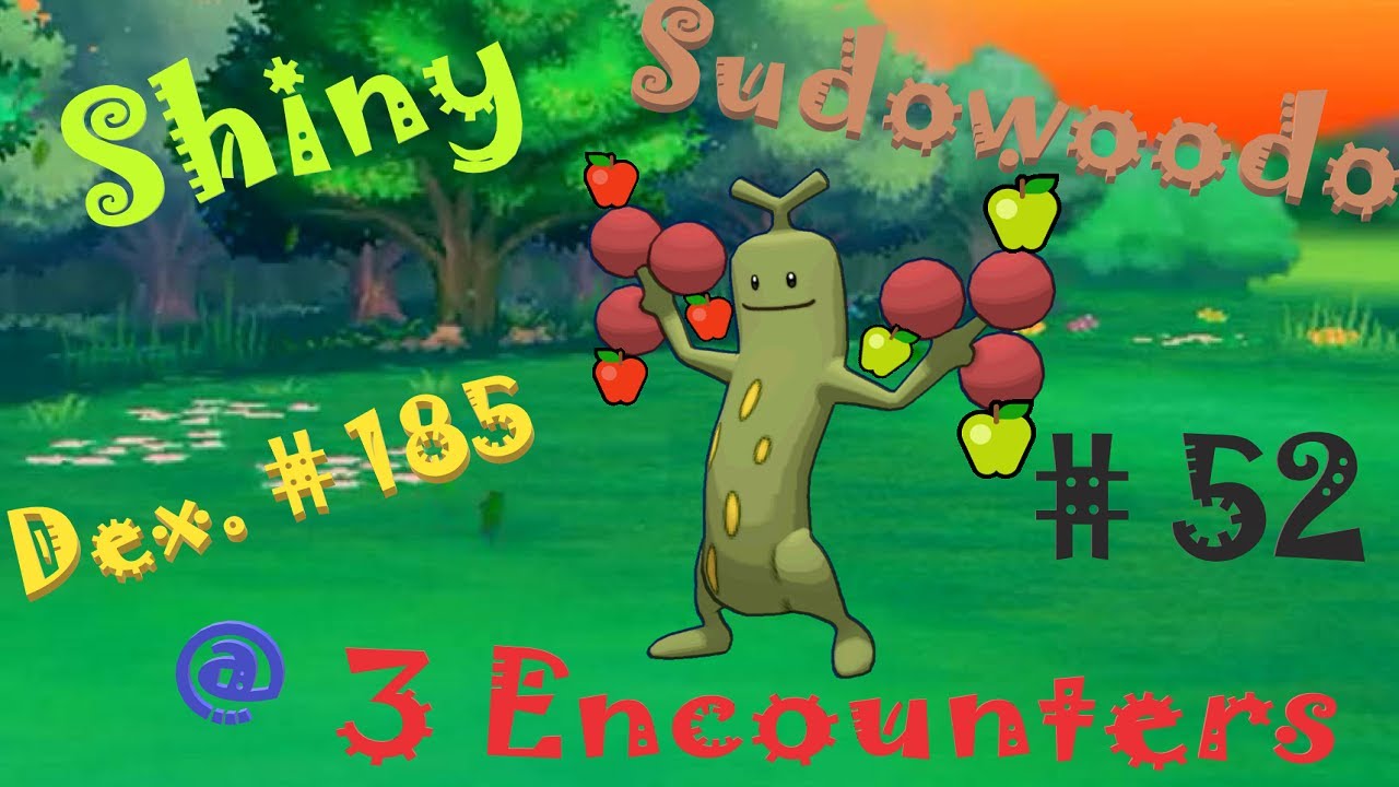 [Pokémon SoulSilver] - Shiny Sudowoodo @ 3 Encounters {Retro Shiny Hunt 52}💖