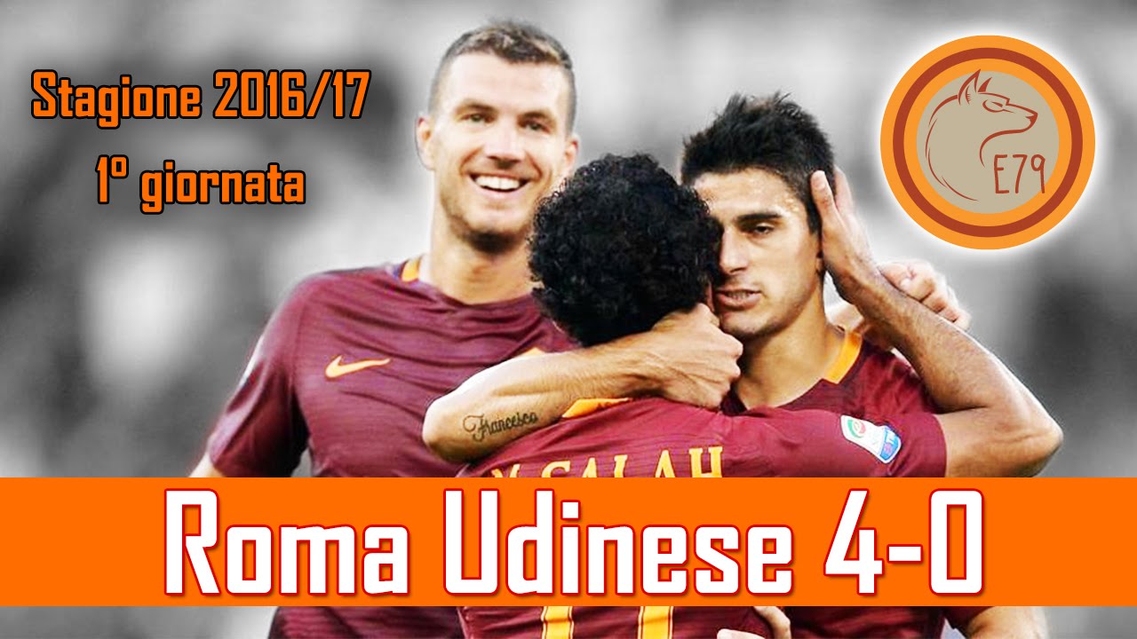 AS ROMA poker VS Udinese 4-0